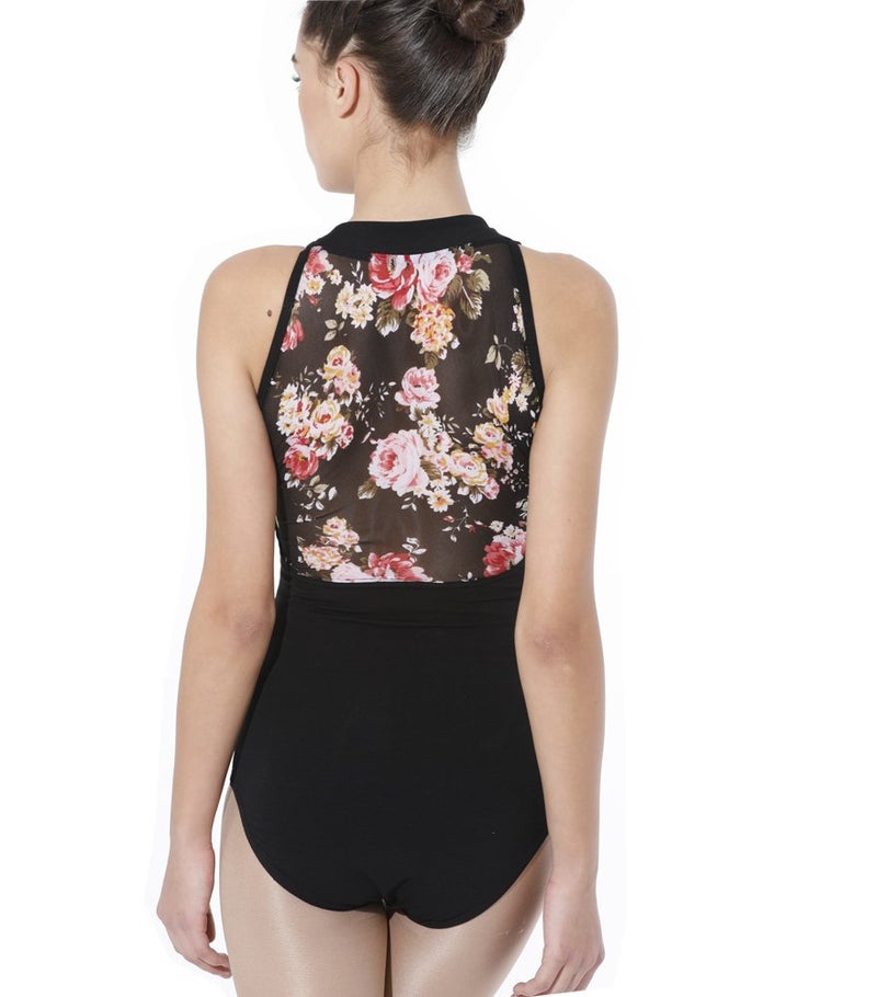 ModLatBal Women's Halter Neck Spandex Cotton Ballet Dance Gymnastics Leotard - Image 1